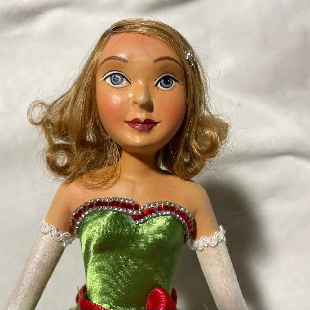 Lady With Tree Dress 18" Inches In Height - By Katherine's Collection - Picture 2 of 12